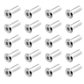 winova M6 Hex Bolts 304 Stainless Steel Heavy Duty Rust and Corrosion Proof Set of 20 (M6 x 15mm)
