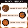 Fantasmas Colgante Luz Sonido Halloween Decoracion Exterior