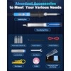 MOXTOYU 17-in-1 Electric Soldering Iron Kit, 60W Soldering Iron with