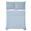 CANNON - Solid Percale 3 Piece Twin Duvet and Sham