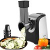 150W Electric Cheese Grater Vegetable Fruits Chopper Salad Maker Slicer