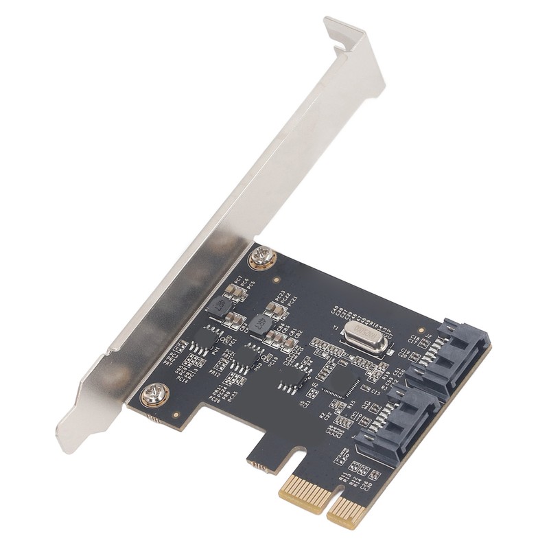 PCI E to SATA Adapter Card 2 Port 6Gbps PCIE3.1x1