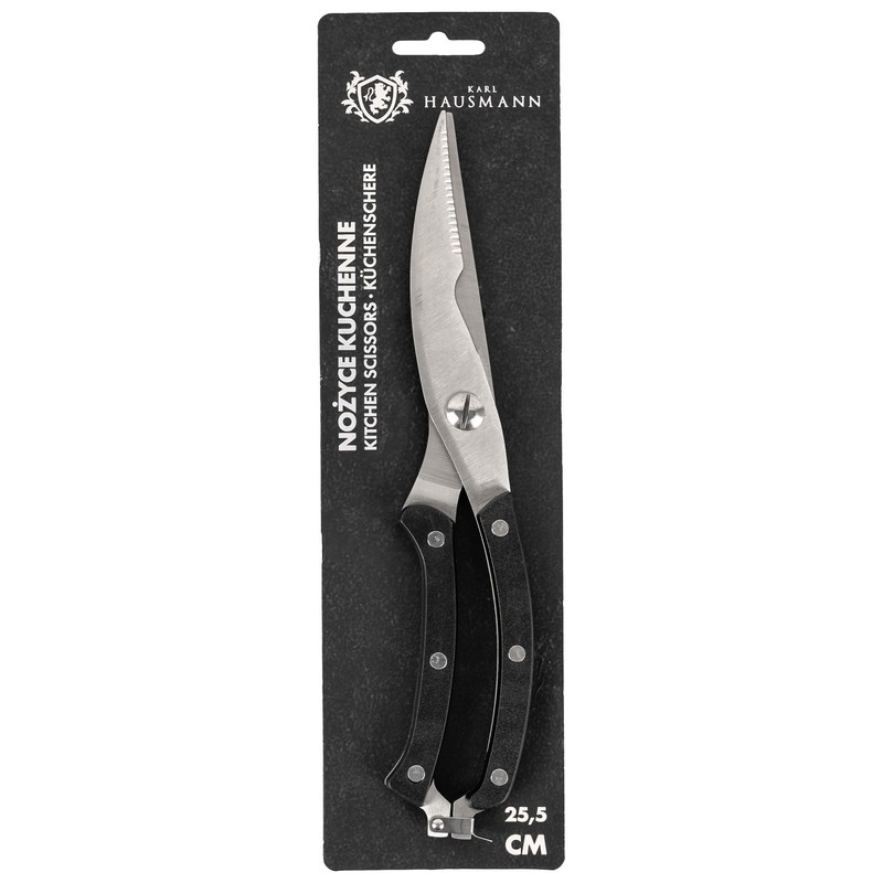 Poultry Scissors - Kitchen Scissors, Meat Scissors with Safety Lock,
