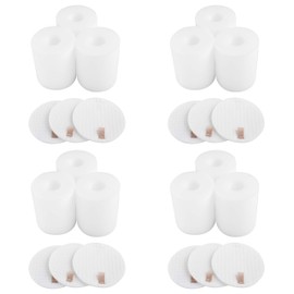 LTWHOME Replacement Foam & Felt Filter Sets Suitable for Shark Rotator Professional Lift-Away NV500, NV501, NV502, NV505, NV510, NV552, UV560, Compare to XHF500 & XFF500 (12 Sets)