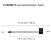 Diskary 420939 Engine Zone Control Cable Fits Husqvarna Craftsman Poulan