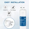 OFUSHO Water Filter Replacement (3 Packs) Compatible with W10295370A, EDR1RXD1,