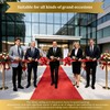 Ribbon Cutting Ceremony Kit with Gold Ceremonial Scissors (5-Person Set)