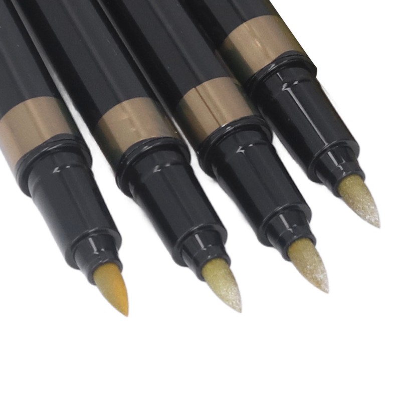 10pcs Metallic Marker Water Based Ink Round Tip Strong Covering