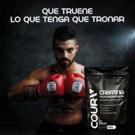 Coura Creatina Monohidratada En Polvo 600g P/ 120 Servicios Sabor Sin Sabor