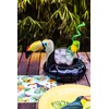 Folat 20728 Inflatable Floating Toucan Cup Holder Multi Colors, Black