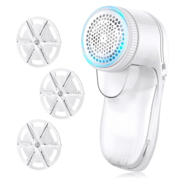 Fabric Shaver, Electric Lint Remover, Lint Shaver with 3 Replaceable