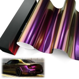 10cmx20cm Sample PET Galaxy Dust Gloss Celestial Unicorn Chameleon Metallic Color Shift Color Change Vinyl Wrap Auto Car Sticker Decal Film Sheet Bubble Free Air Release Technology