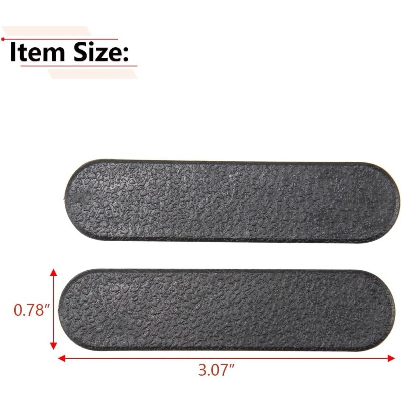 NoBrand 1 Pair Door Panel Handle Plug Screw Cover Trim