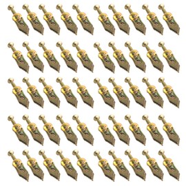 Drywall Self Drilling Anchors Screws, Hammer Drive Anchor Hammer-in Fixing Plugs, Plasterboard Wall No Damage Fixing Tools for DIY Home Curtain Cabinet Mount, 50 Pieces