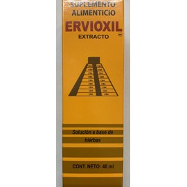 Azteca Ervioxil Extracto Damiana California Ginkgo Biloba Toronjil Anis Palo Brasil