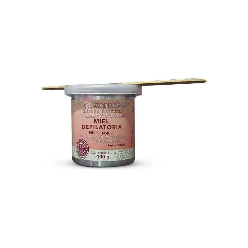 Crema Miel Depilatoria Piel Sensible Almendra Cargolet 100gr