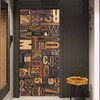 3D Door Mural Door Sticker Removable Self Adhesive Wall Decal