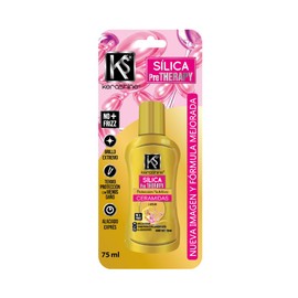 KeraShine Silica en Gotas con Ceramidas y Argán, Tratamiento Capilar Nutritivo para Cabello, 75 ml