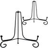 HENABLE 2PCS Premium Black Iron Plate Stands for Display 8