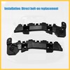 REPAIROCK 1 Pair Left Right Side Car Front Bumper Mounting