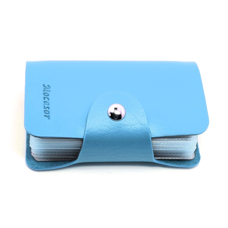 Mocasor Credit Card Holder for Women Men Bank Card Case