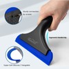 NEWISHTOOL Small Squeegee for Car Windows, Mirrors, Auto Glass, Super