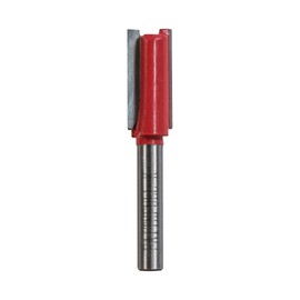 Faithfull FAIRB25 Router Bit TC Two Flute 1/4in 11mm, Red/Silver