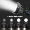 P90 Searchlight Powerful LED Flashlight Handheld Spotlight Waterproof Torch