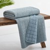 Levtex Home - Mills Waffle - Throw - Chambray Cotton