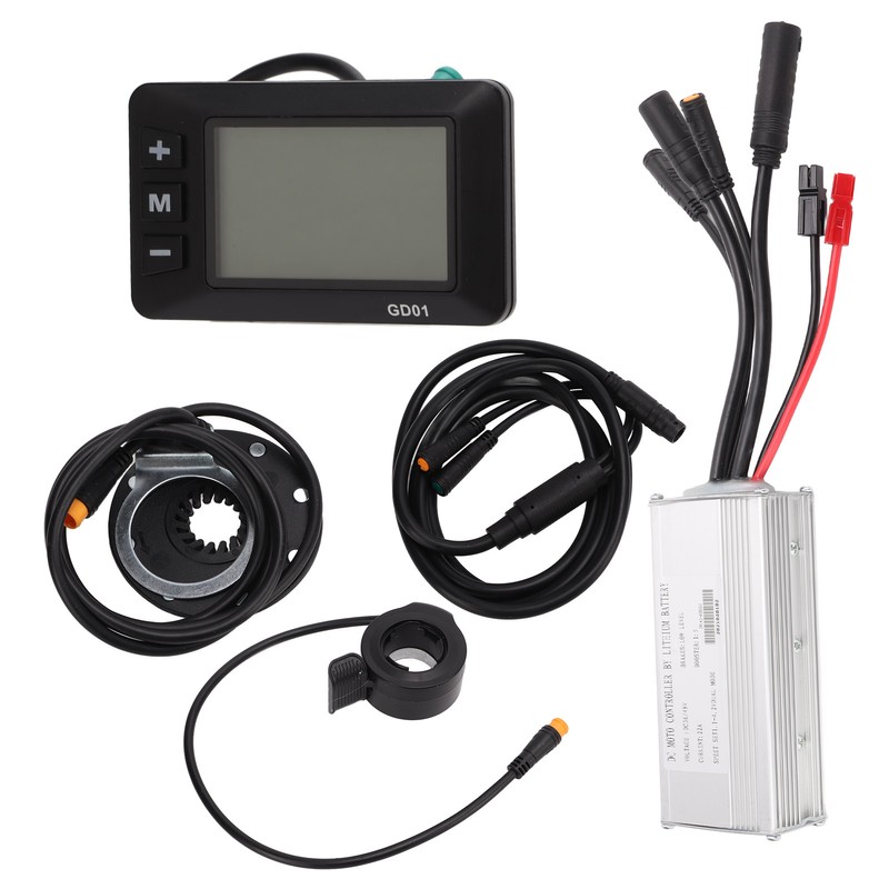 Electric Bike Motor Controller 22A Electric Bicycle Modification Kit with