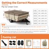 Umbrauto Pop Up Camper Cover for 08'-10' Folding Tent Trailer