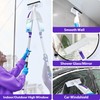 Spray Window Squeegee with 60" Extension Pole, Window Cleaning Squeegee