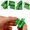 PCB Mount Screw Terminal Block Plug Set, LNSYSNS Plug-In Terminals,