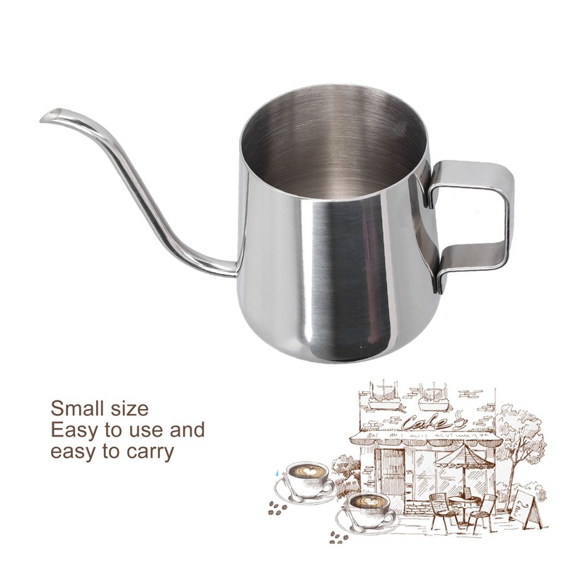 350ml Stainless Steel Hanging Ear Coffee Pot Gooseneck Spout Coffee