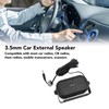 3.5mm Car External Speaker,Loud and Clear Sound Mini External Speaker,Long