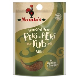 Nando's Limón y zacate Peri Peri Rub Suave (25 g) – Paquete de 6