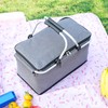 Insulated Cooler Basket Foldable Large Capacity Portable Outdoor Picnic Insulated