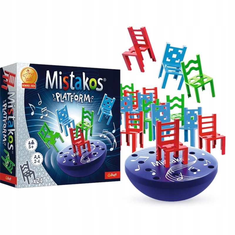 Trefl - Mistakos Platform - Skill Game, Moving Platform, Sound