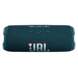 JBL Flip 7 Portable Bluetooth Speaker (Blue) | Bold Pro Sound with AI Sound Boost, 16-Hour Playtime, IP68 Waterproof & Dustproof, Auracast Multi-Speaker Pairing + Travel Case