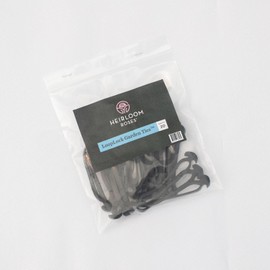 Heirloom Roses LoopLock Plant Ties, Soft Garden Tools for Climbing Plants Vineyards and Rose Bushes, Long Lasting Rubber for Outdoor Plants