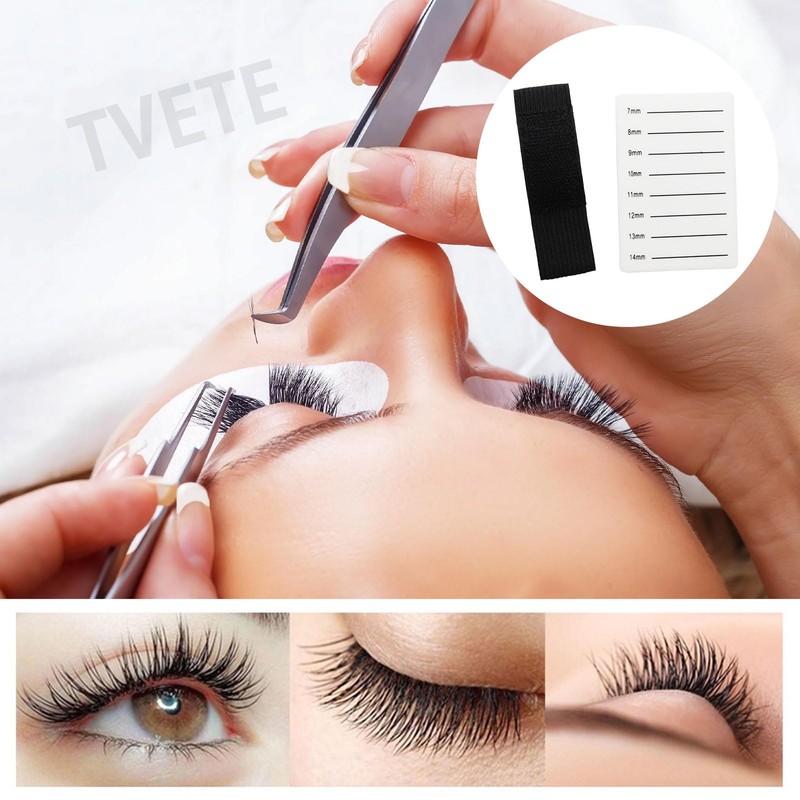 アクリル まつ毛 する つけまつげグルーパレット まつげ整理パレット まつげ収納ボード まつ毛 エクステ キット 個別