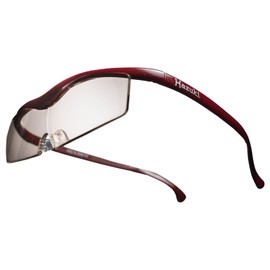 Hazuki ハズキルーペ コンパクト 1.6倍 カラーレンズ 赤