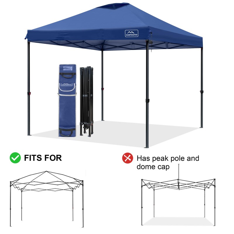 KAMPKEEPER Canopy Bag Replacement, 52inch Wheeled Tent Storage Bags for