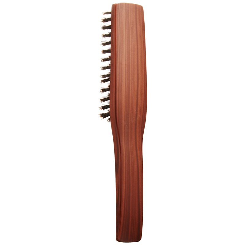 Bess 100% Natural Pig Hair Brush (5 Lines for Brushing),