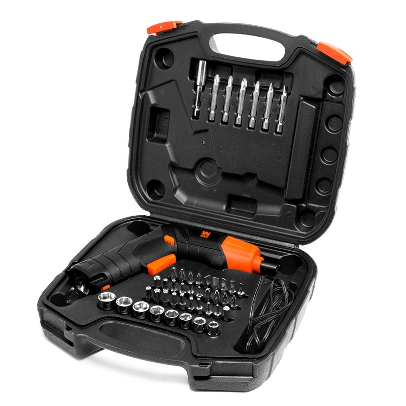 WEN 49140 4V Max Lithium Ion Rechargeable Cordless Electric Screwdriver