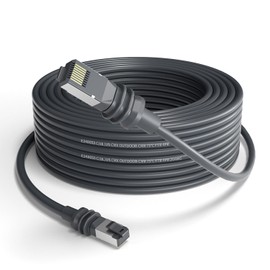 Semusgx Starlink Cable 100FT,Starlink Gen3 Cable,32.8/50/100/125/150/200FT Outdoor Waterproof Replacement Cable,26AWG 2000Mbps High Speed CAT6 Cable for Starlink V3 (100FT)