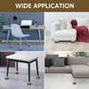 Furniture Pads Rubber Furniture Caster Cups, Anti-Sliding Furniture Pads Bed