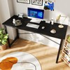 DUMOS 55 in Small Computer Desk for Home Office, Modern
