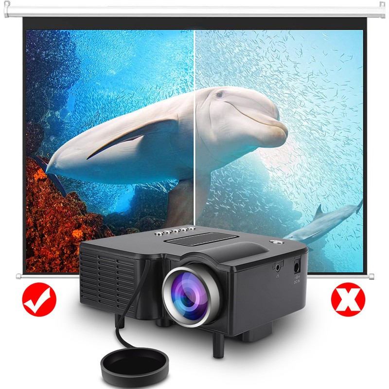 Mini LED Digital Home Theatre Full HD Projector with Remote