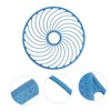 KICHOUSE 2pcs Fishing Mesh Replacement Disc Hand Throwing Net Plate